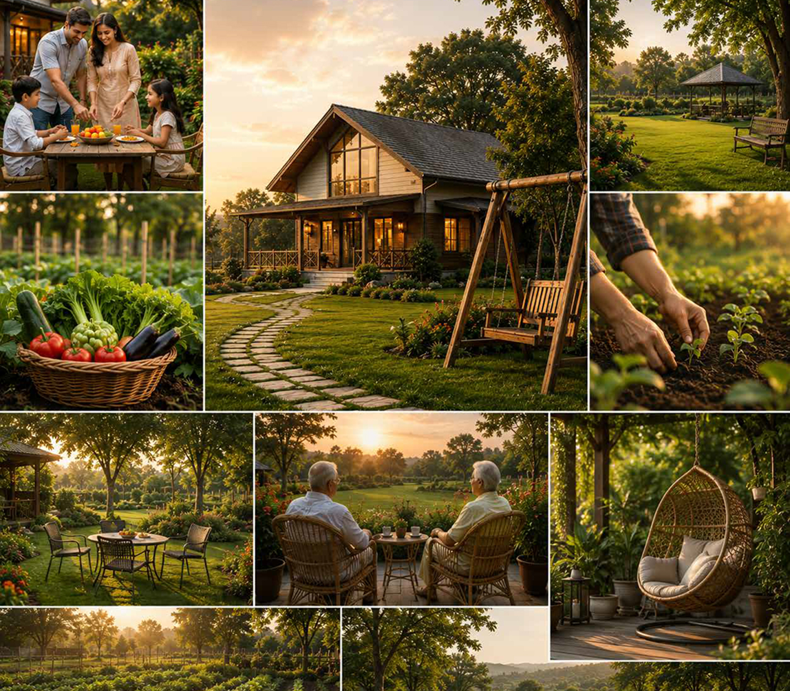 Lifestyle at Aaroha Farms